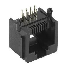 Conector RJ45 8 via modular fêmea