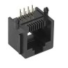 Conector RJ45 8 via modular fêmea