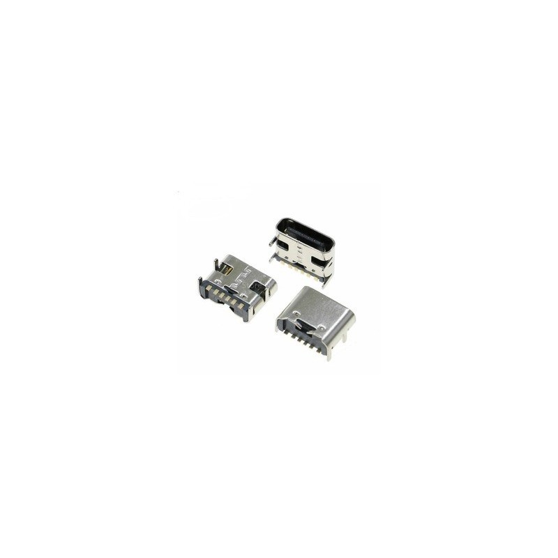 Conector usb tipo C fêmea 6 pinos PCI