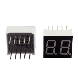 Display 7 seguimentos anodo 2 digitos 0,36" 3621BS-1 vermelho