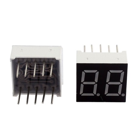 Display 7 seguimentos anodo 2 digitos 0,36" 3621BS-1 vermelho