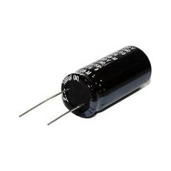 Capacitor eletrolitico 100uf x 400v 105º 18x30mm