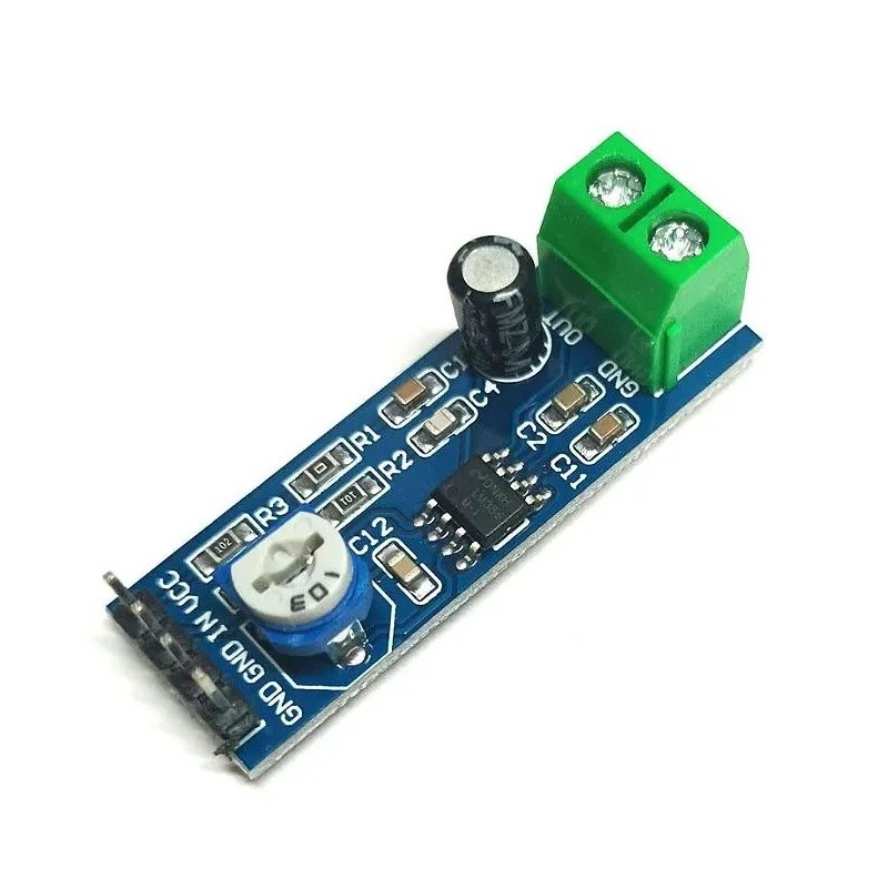 Modulo amplificador de audio LM386