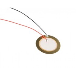 Pastilha piezoeletrica 27mm com fio