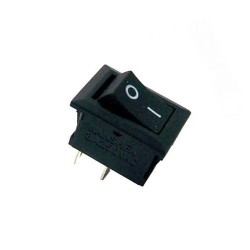 Chave gangorra KCD11-101 mini 02 Posições 01 polo 2t preta