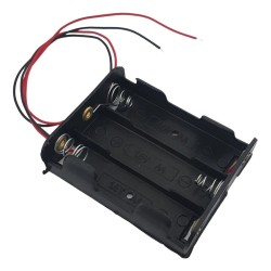 Suporte de pilhas p/ 3 pilhas AA