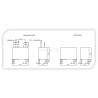 Rele p/ ar condicionado 12vcc 20A 250vac sfk-112dm