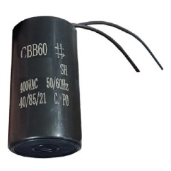 Capacitor de partida 12uF x 400Vac 5% 50/60hz CBB60