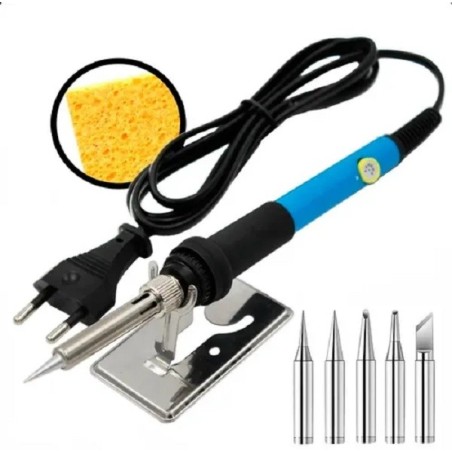 Ferro de solda ajustavel 15 a 60w 127v - 200 a 450c° exbom