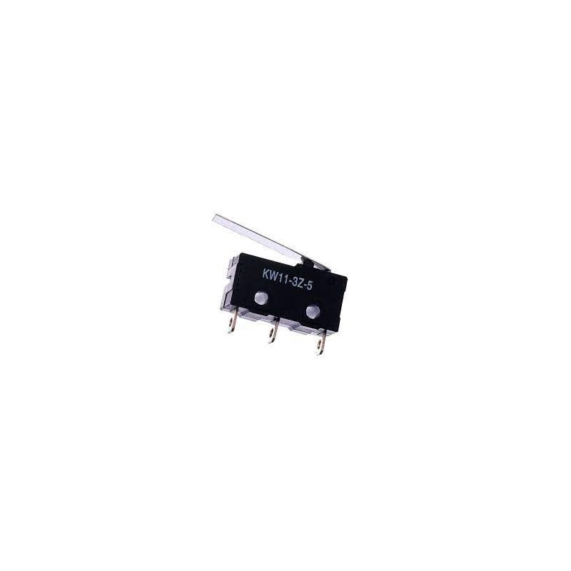 Chave micro switch kw11 haste 25mm 3A 250v
