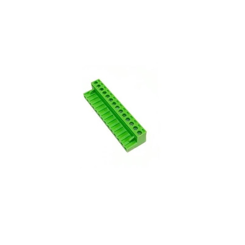 Conector AKZ950 17 vias 90º 5.08mm borne