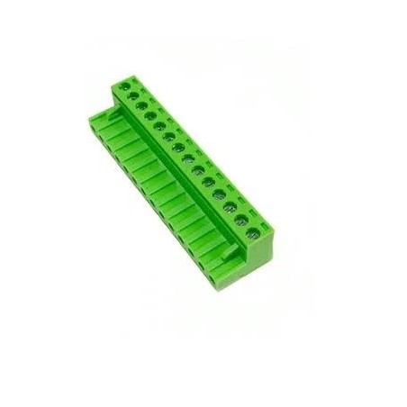Conector AKZ950 17 vias 90º 5.08mm borne