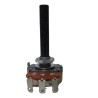 Potenciometro 4,7M linear carvão 23mm eixo plastico