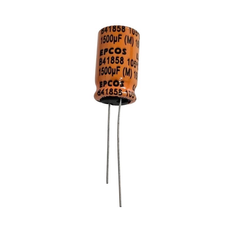 Cap. elet. 1500uf x 16v 105º epcos 12,5x25mm