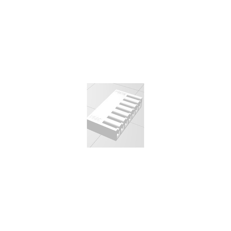 Conector KK 7 vias femea 3,96mm 396107HA Excon