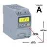 Inversor de frequencia weg CFW100 mono 0,25cv 1,6A 200-220Vca