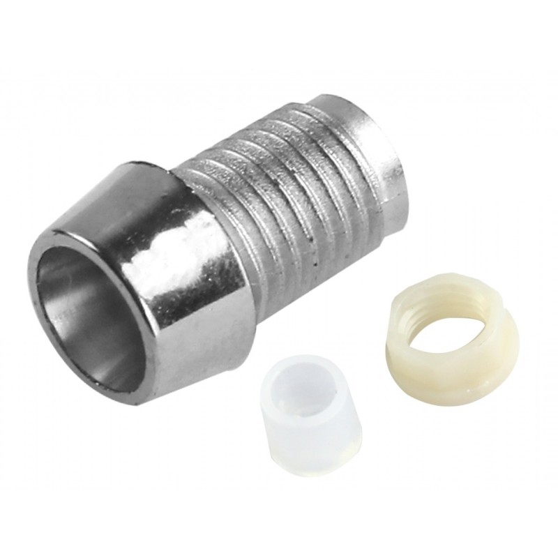 Suporte p/led 5mm cromado