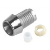 Suporte p/led 5mm cromado