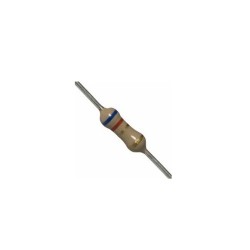 Resistor 6R2 1/4w 5% - Azul vermelho dourado dourado