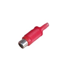 Jack RCA vermelho femea rabicho