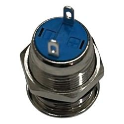 Chave push button inox 12mm ip65