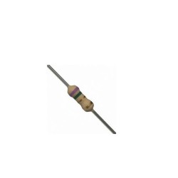 Resistor 7R5 1/4w 5% - Roxo verde dourado dourado