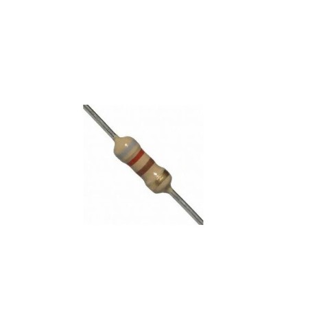Resistor 820R 1/4w 5% - Cinza vermelho marrom dourado