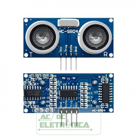 Modulo sensor de distância ultrassônico HC-SR04