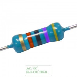 Resistor 470K 1w 5% - Amarelo roxo preto laranja dourado