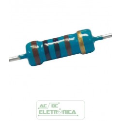 Resistor 1K 1w 5% - Marrom preto preto marrom dourado