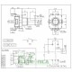 Encoder rotativo EC11 5 terminais com chave L20