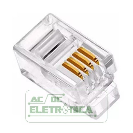 Conector RJ9 4x4 modular