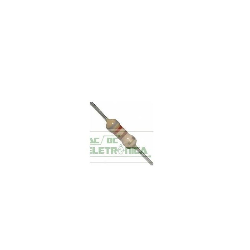 Resistor 8R2 1/4w 5% - Cinza vermelho dourado dourado Resistor 8R2 1/4w 5% - Cinza vermelho dourado dourado