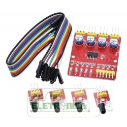 Modulo sensor de rastreamento 4 sondas