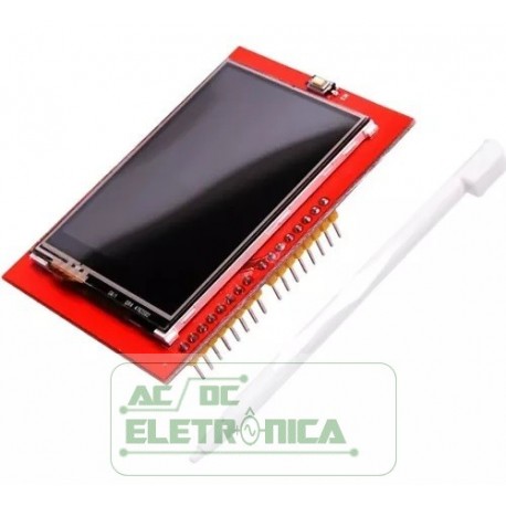 Display Tft 2.4 arduino Shield touch screen