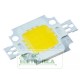 Super LED branco 10w 9v-12v base quadrada