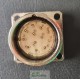 Conector circular painel macho 12 pinos 180º sinal M23 Hummel