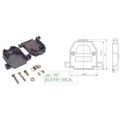 Capa conector DB15/26HD PL KC