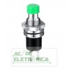 Chave push button NA verde 1A 250v - PBS110