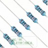 Resistor 100K 1/4w 1% - Marrom preto preto laranja