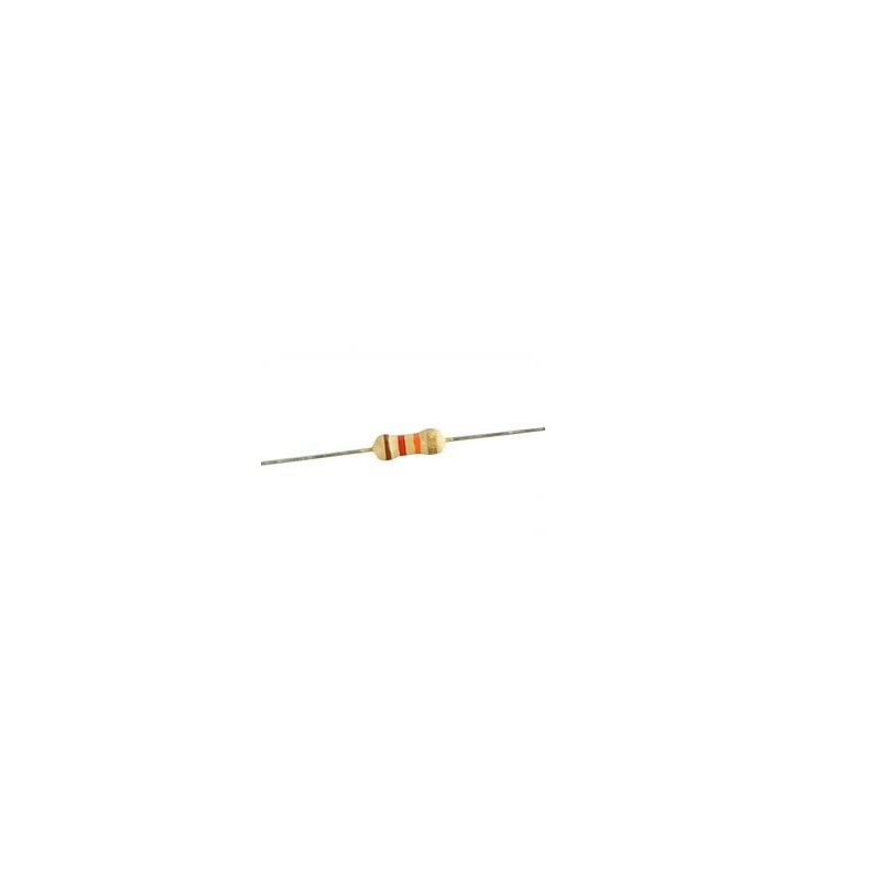 Resistor 12K 1/4w 5% - Marrom vermelho laranja dourado Resistor 12K 1/4w 5% - Marrom vermelho laranja dourado