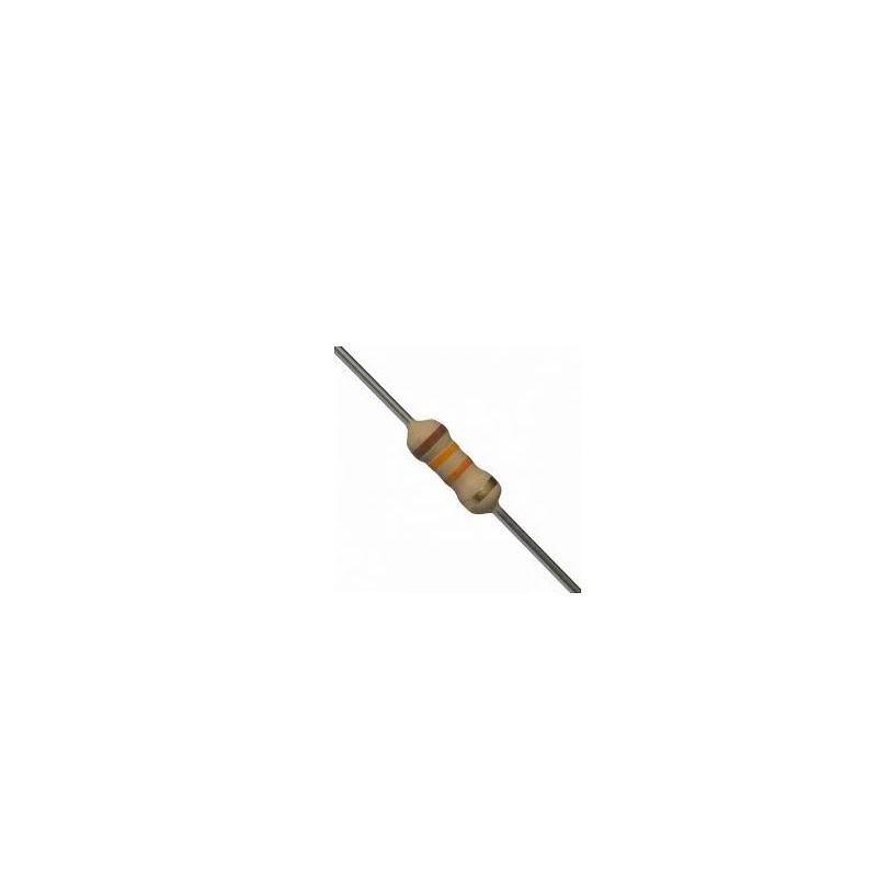 Resistor 13K 1/4w 5% - Marrom laranja laranja dourado Resistor 13K 1/4w 5% - Marrom laranja laranja dourado