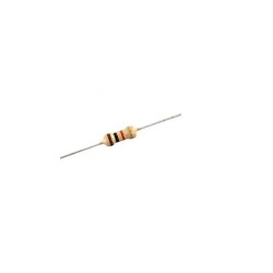 Resistor 1K 1/4w 5% - Marrom preto vermelho dourado