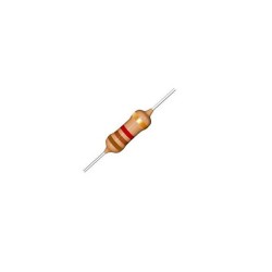 Resistor 1K1 1/4w 5% - Marrom marrom vermelho dourado