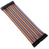 Cabo jumper femea x femea 40 vias x 20cm arduino