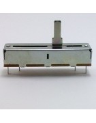 Potenciometro deslizante.