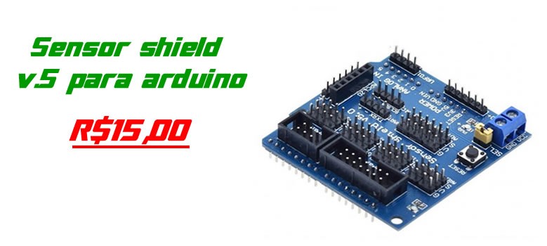 Sensor shield v.5 para arduino