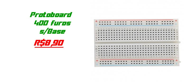 Protoboard 400 furos s/Base